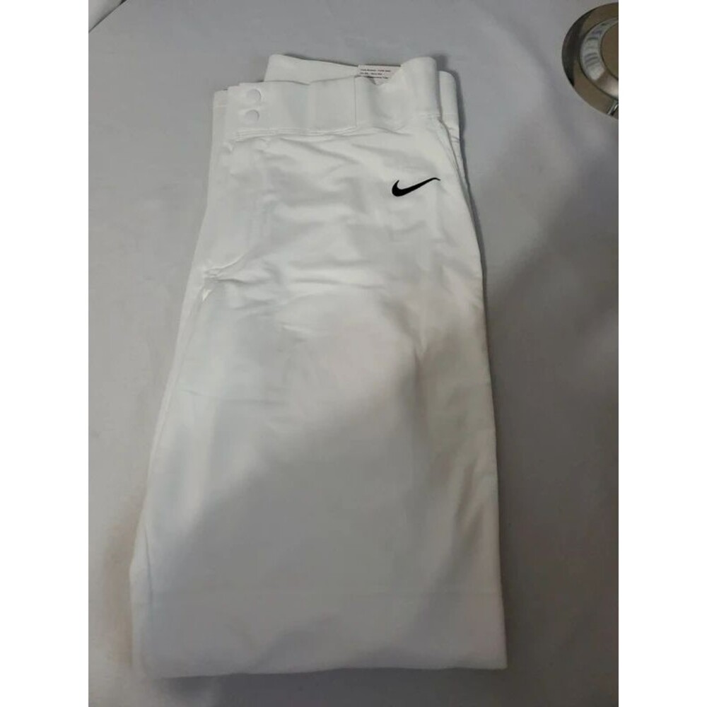 Nike NWT Men's slim fit white full length baseball pants XL